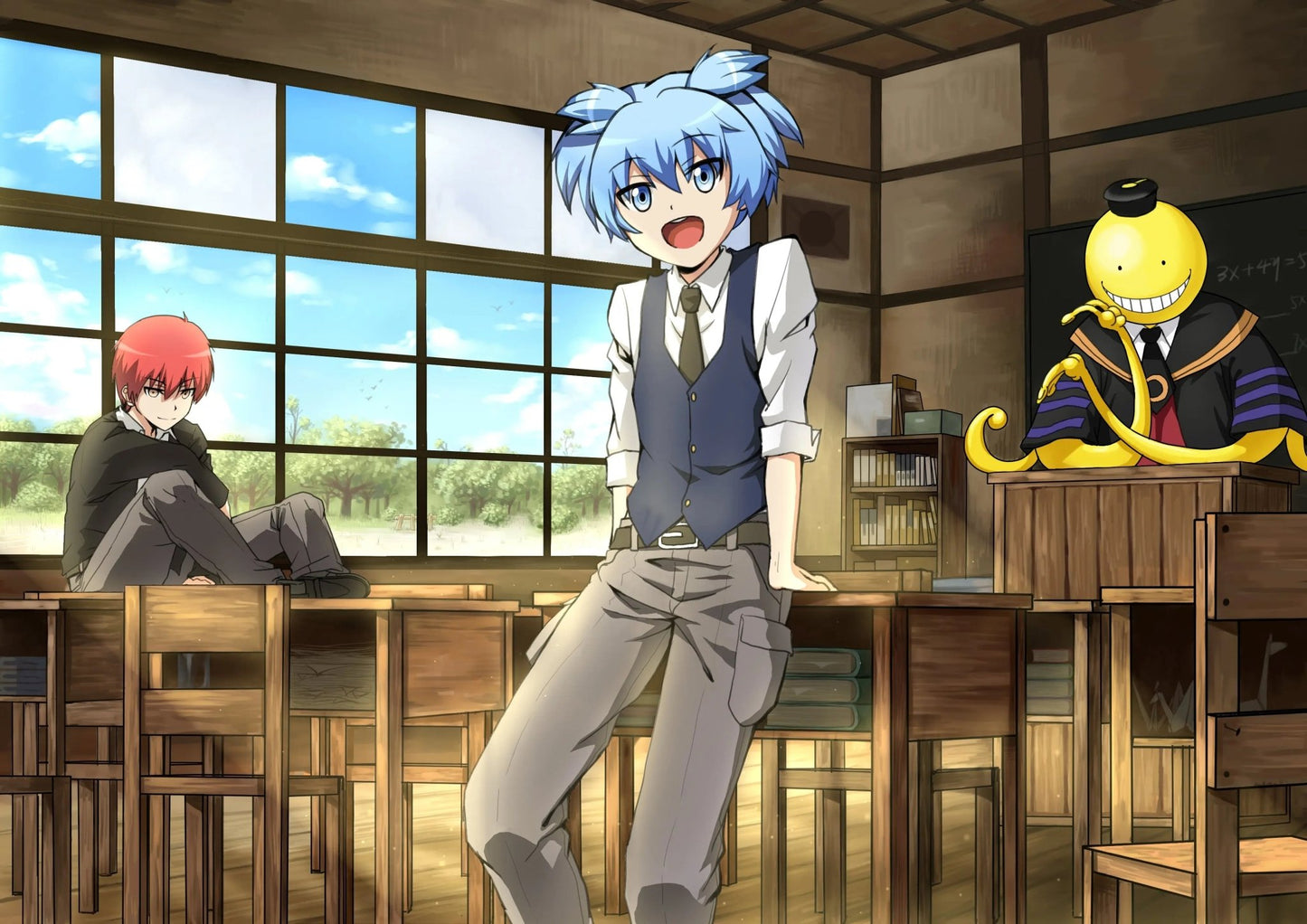 Ansatsu Kyoushitsu (Assassination Classroom) Anime Mousepad 687923 - Mousepad Warehouse