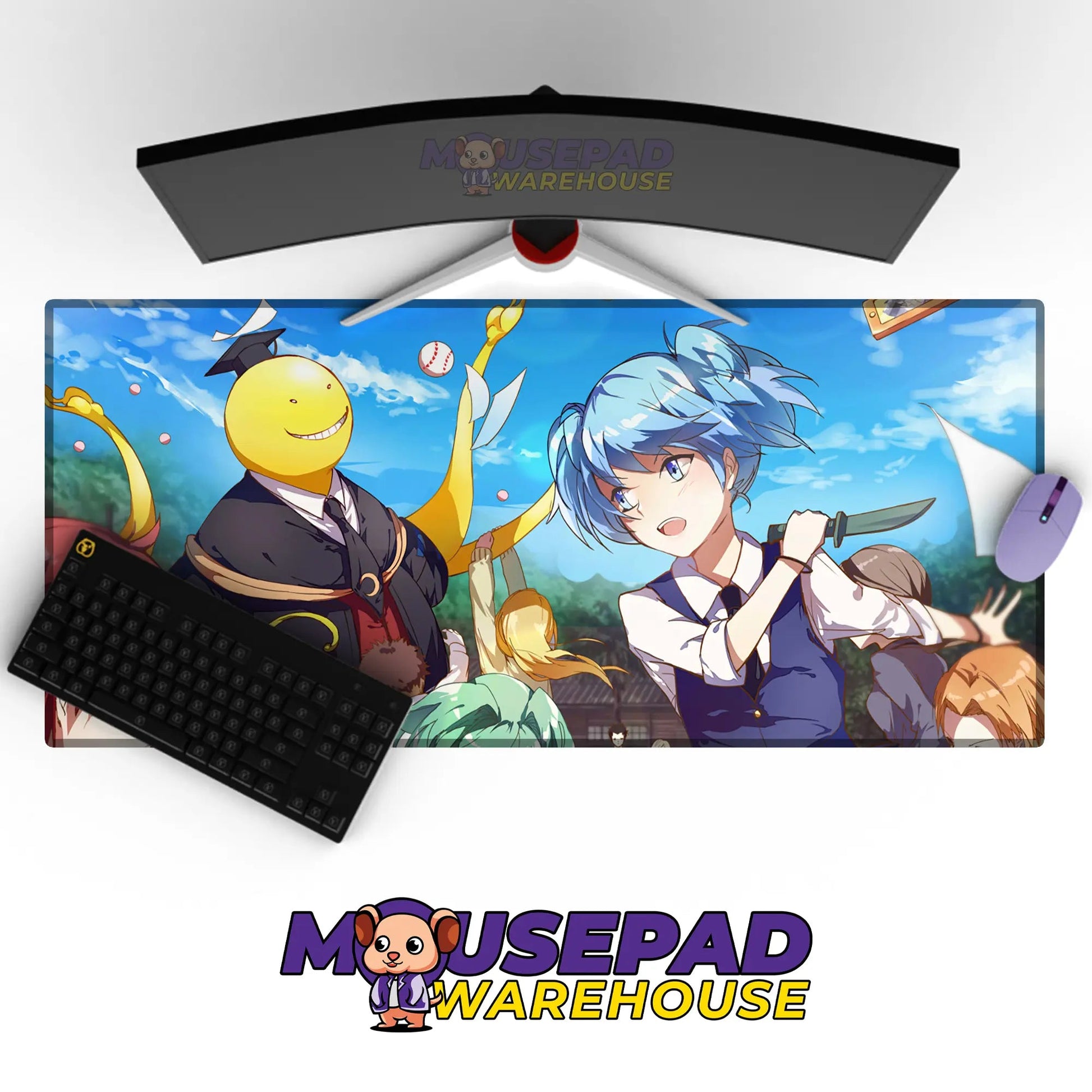 Ansatsu Kyoushitsu (Assassination Classroom) Anime Mousepad 704255 - Mousepad Warehouse