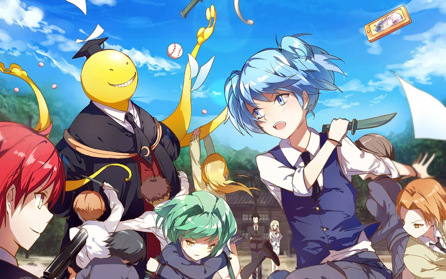 Ansatsu Kyoushitsu (Assassination Classroom) Anime Mousepad 704255 - Mousepad Warehouse