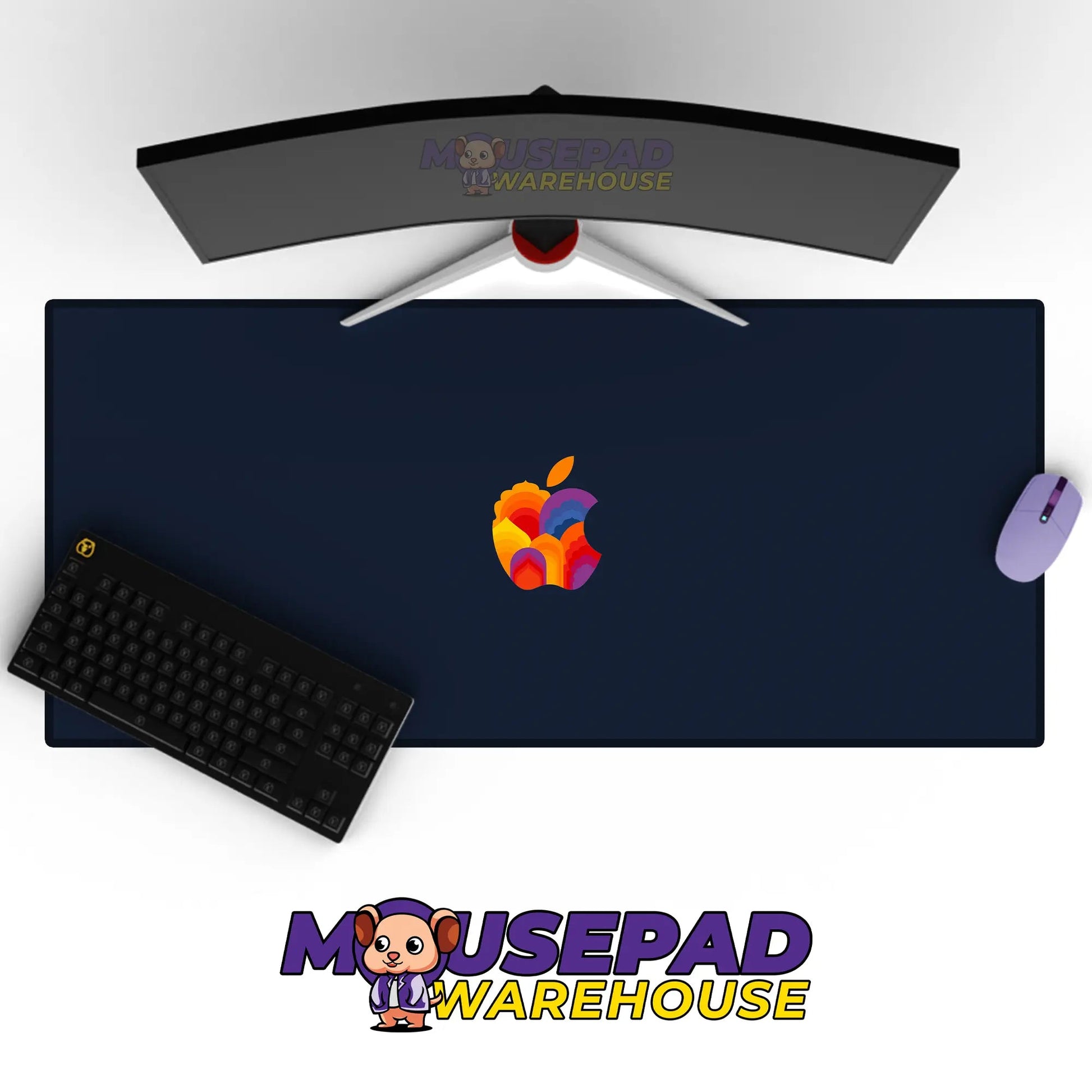 Apple Brand Imagery Mousepad 1310465 - Mousepad Warehouse