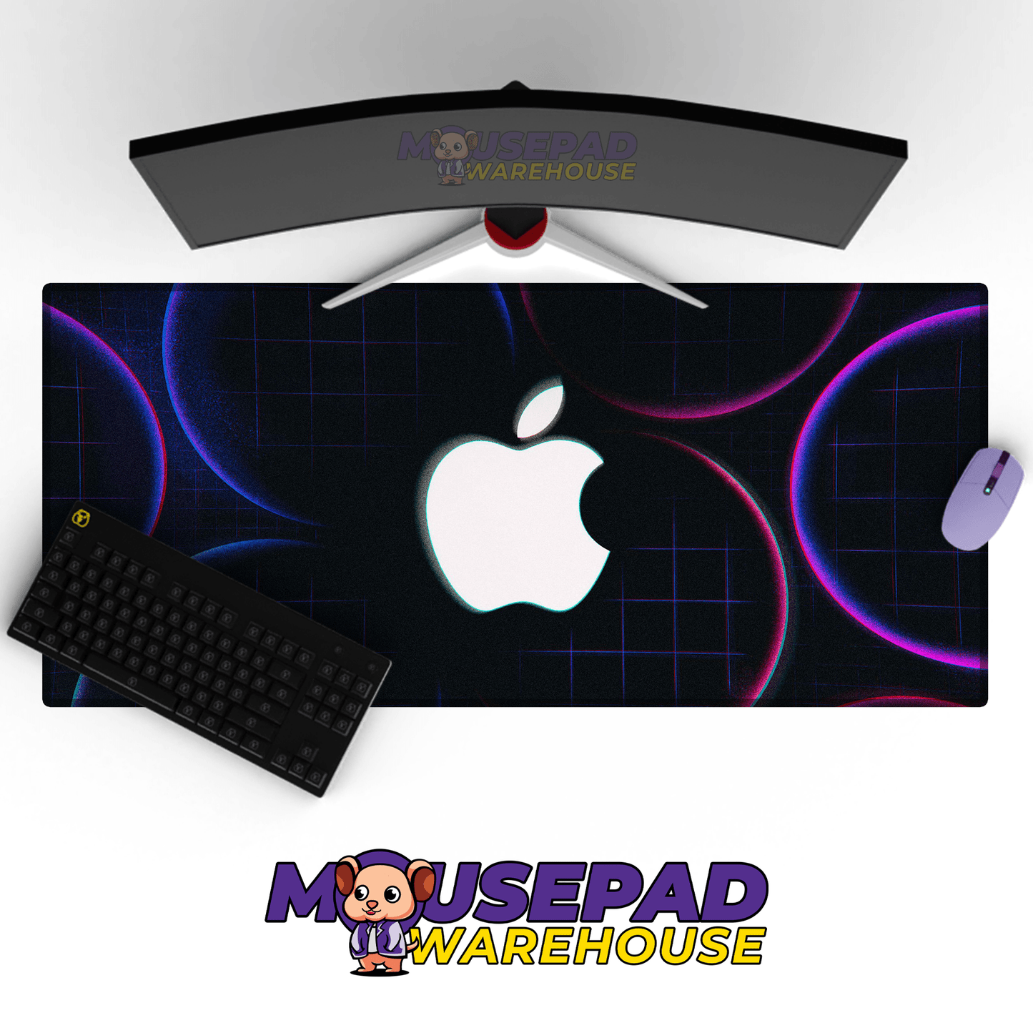 Apple Brand Imagery Mousepad 1328590 - Mousepad Warehouse