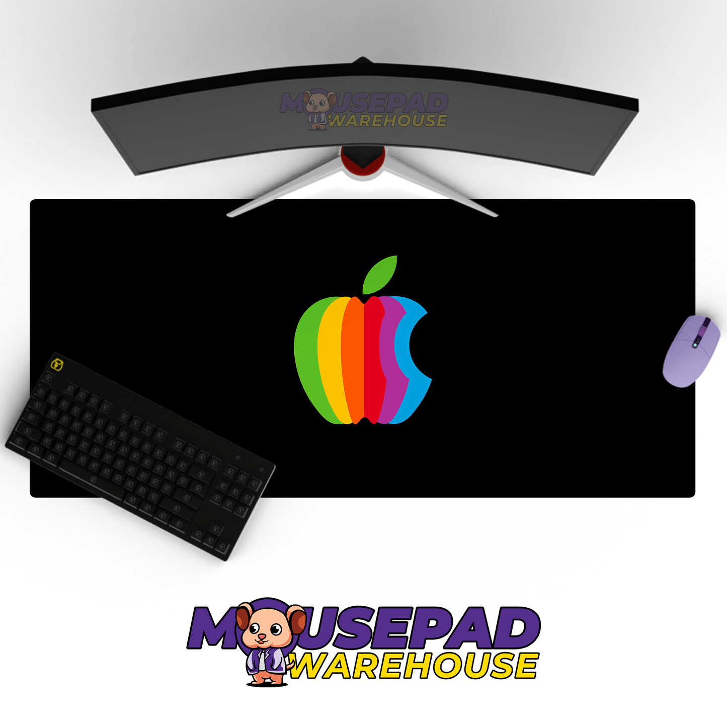 Apple Brand Imagery Mousepad 1343903 - Mousepad Warehouse