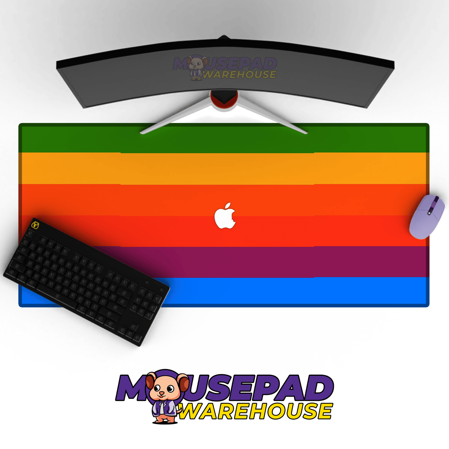 Apple Brand Imagery Mousepad 219846 - Mousepad Warehouse