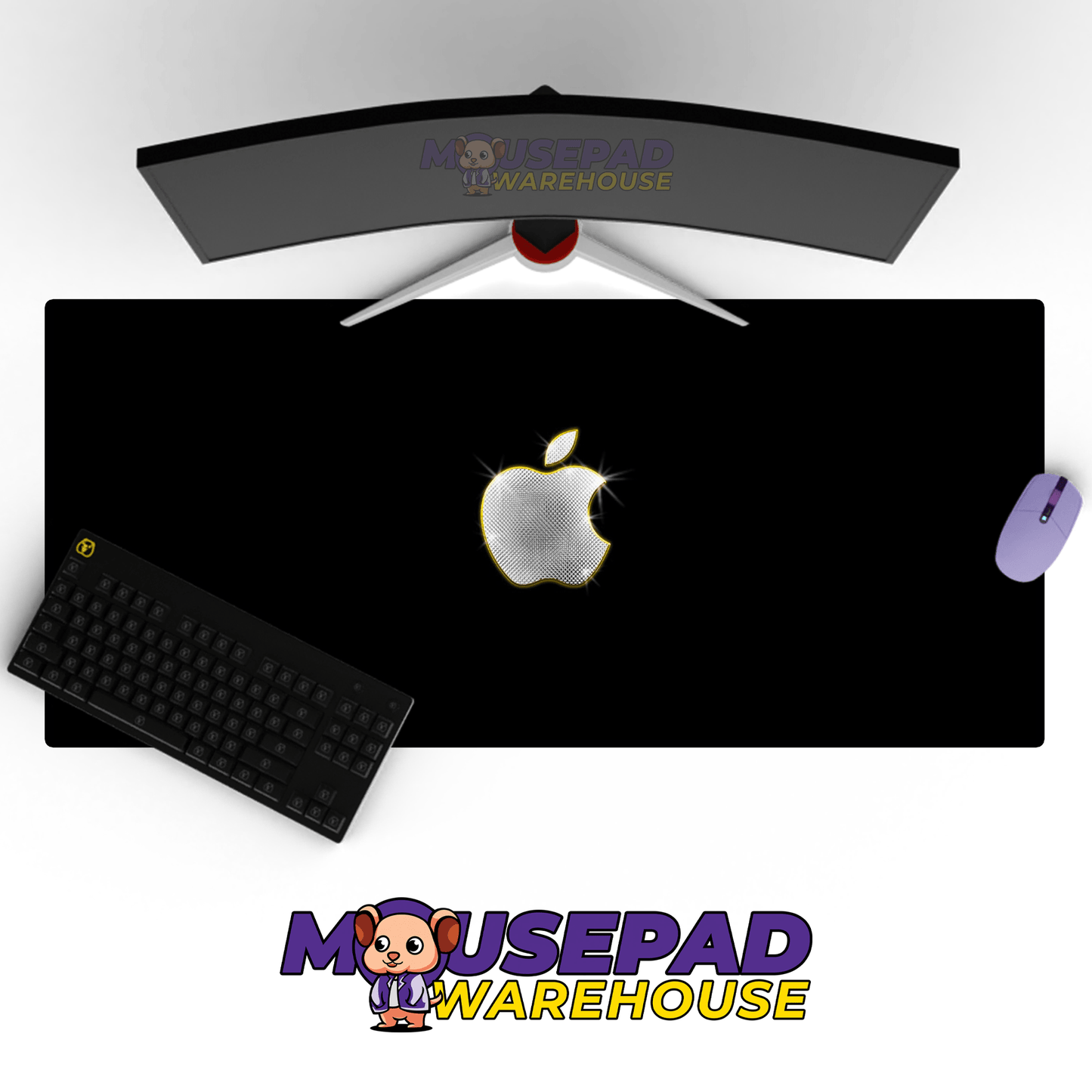 Apple Brand Imagery Mousepad 247084 - Mousepad Warehouse