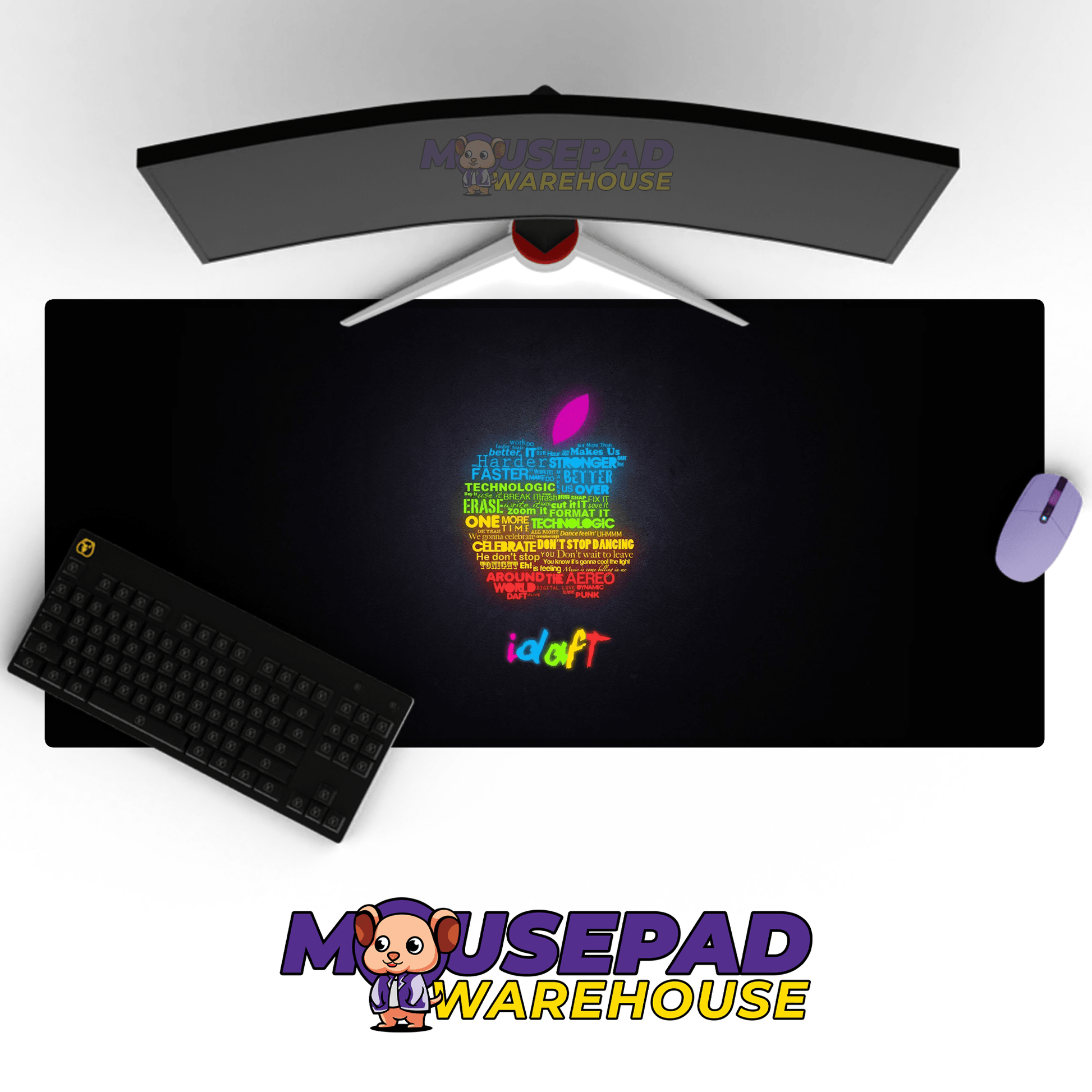 Apple Brand Imagery Mousepad 320347 - Mousepad Warehouse