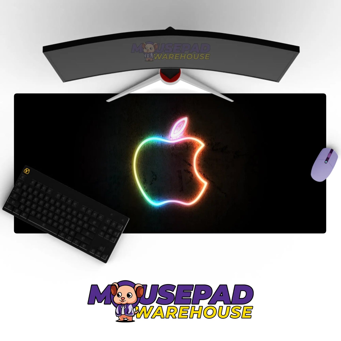 Apple Brand Imagery Mousepad 320361 - Mousepad Warehouse