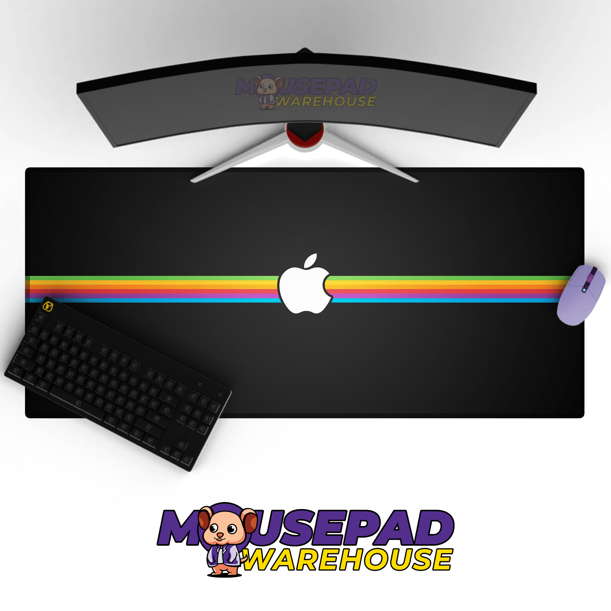 Apple Brand Imagery Mousepad 398956 - Mousepad Warehouse