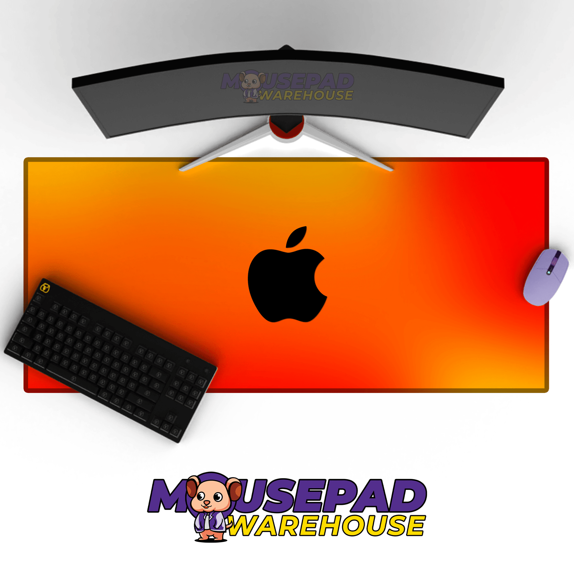 Apple Brand Imagery Mousepad 48908 - Mousepad Warehouse