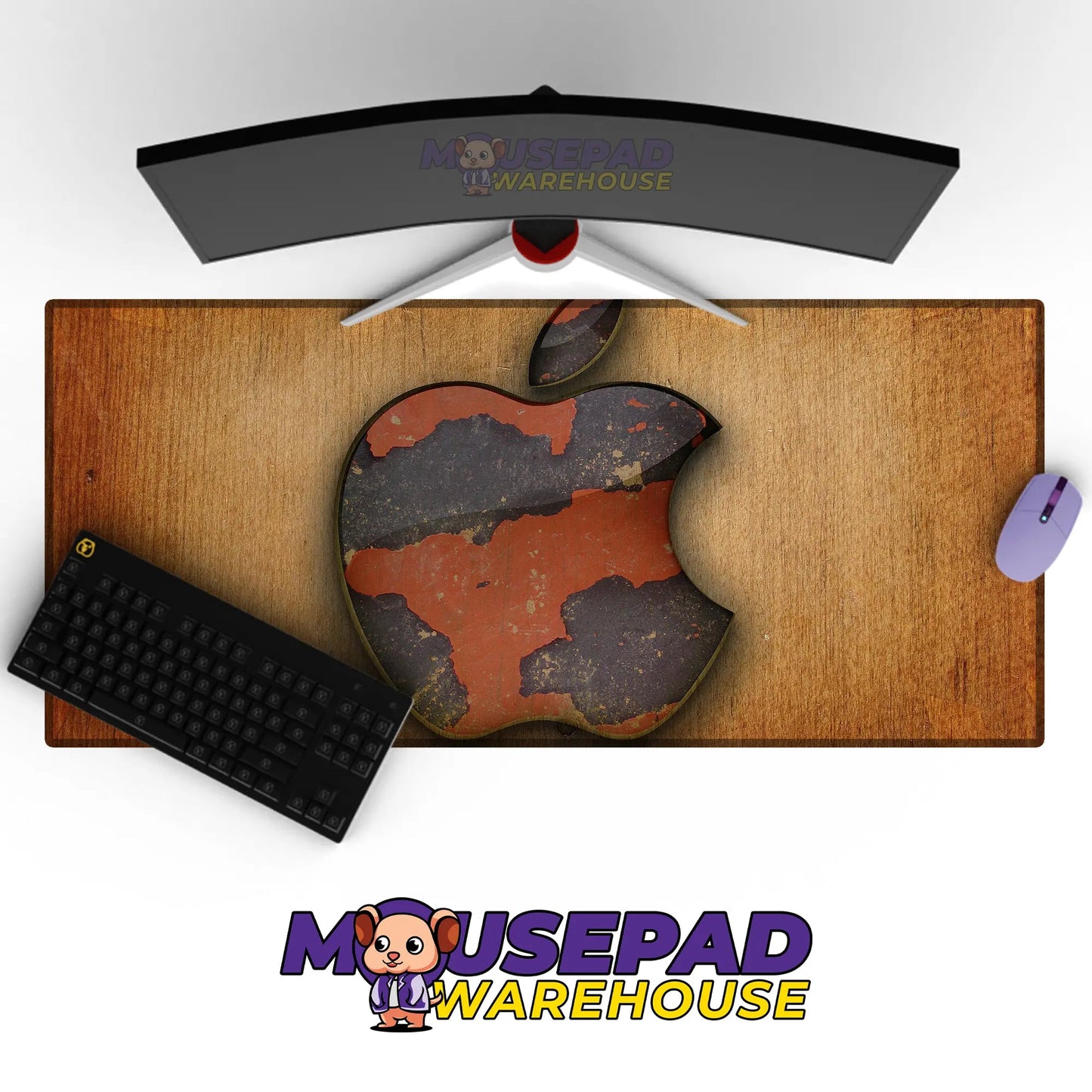 Apple Brand Imagery Mousepad 49774 - Mousepad Warehouse