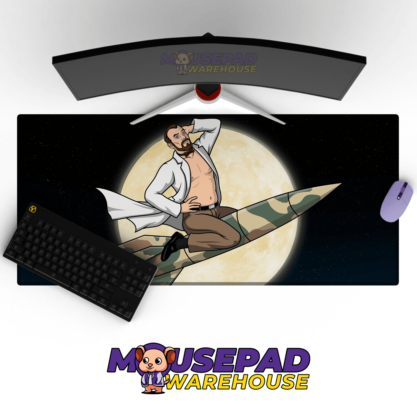 Archer TV Show Mousepad 605830 - Mousepad Warehouse