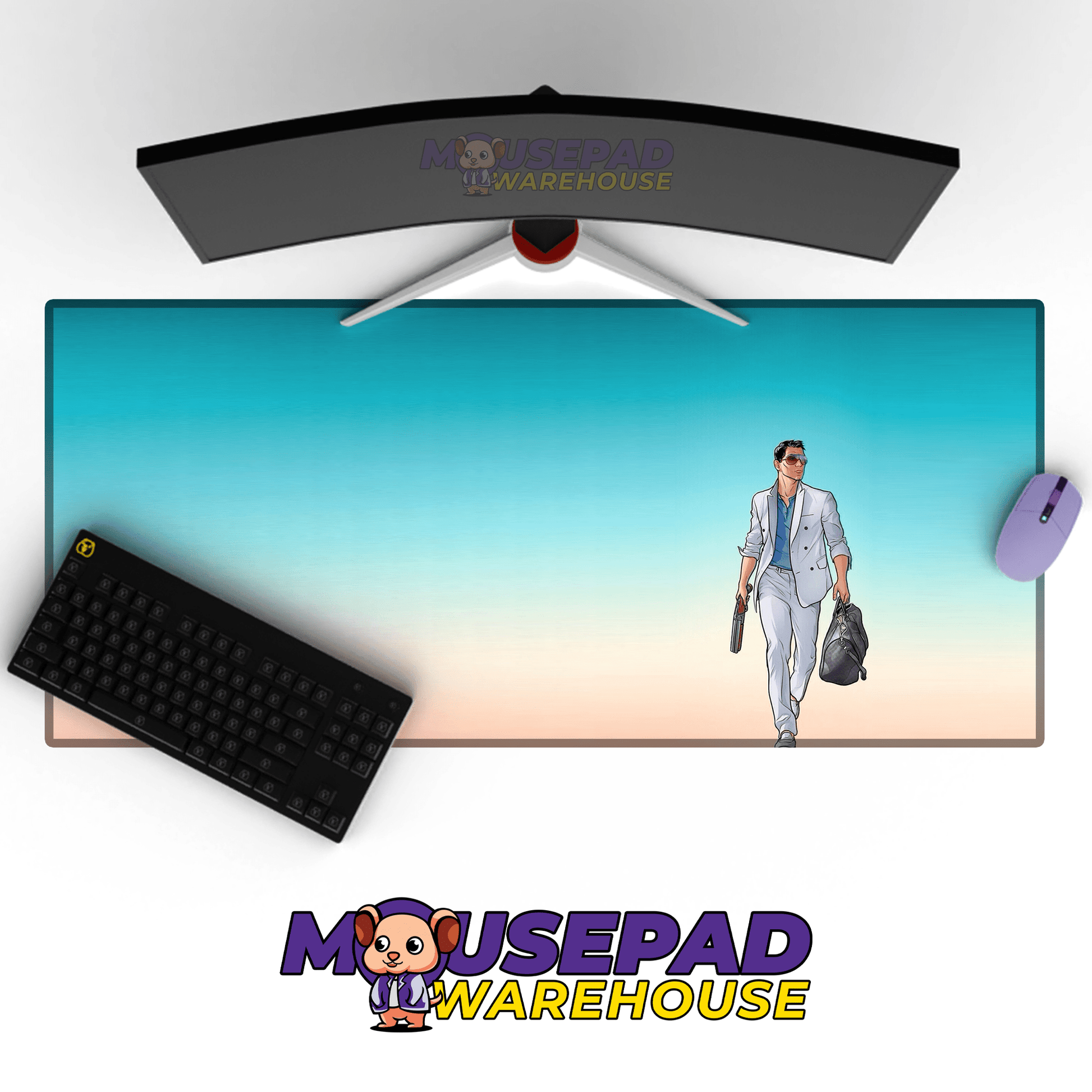 Archer TV Show Mousepad 679406 - Mousepad Warehouse