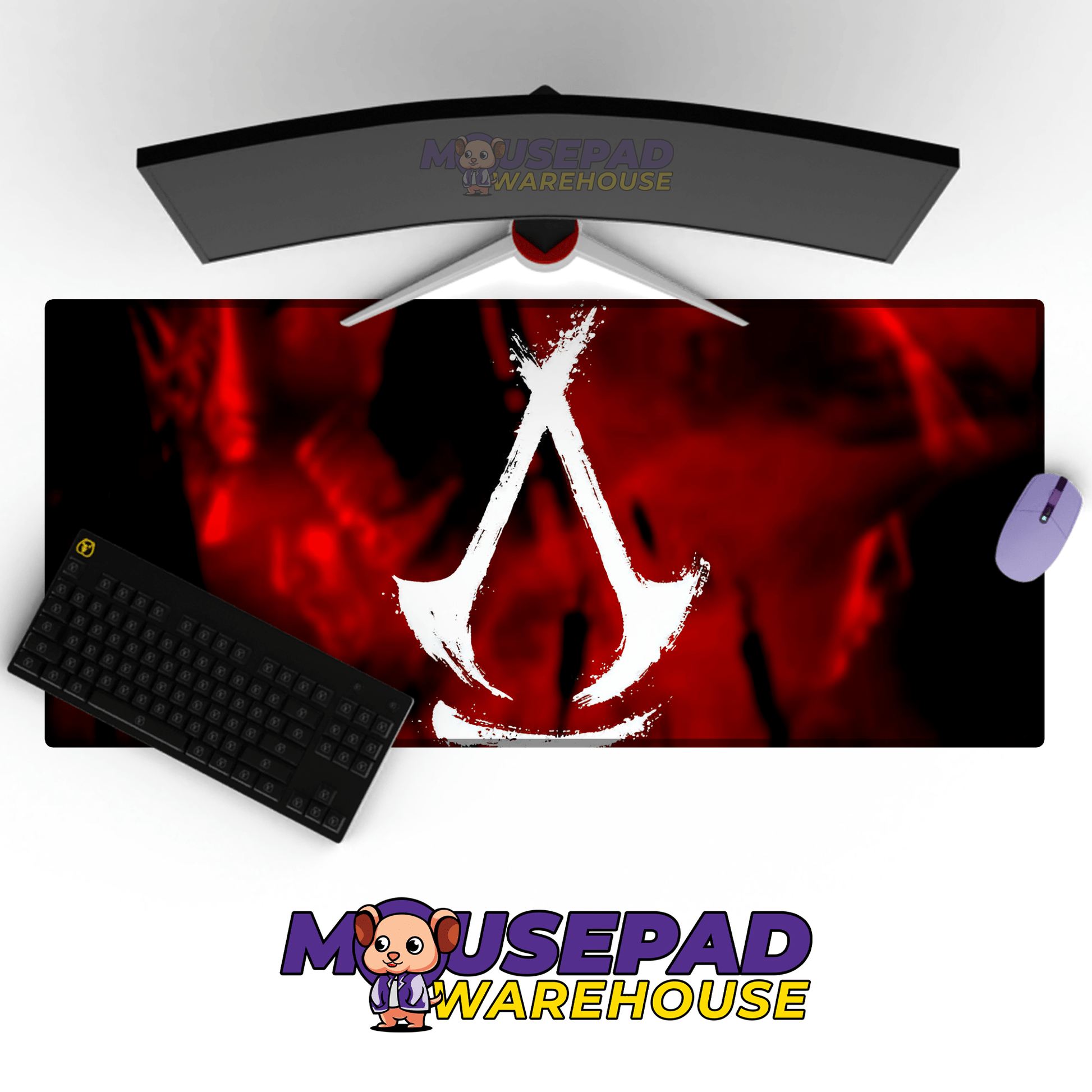 Assassin's Creed Mousepad 9016 - Mousepad Warehouse