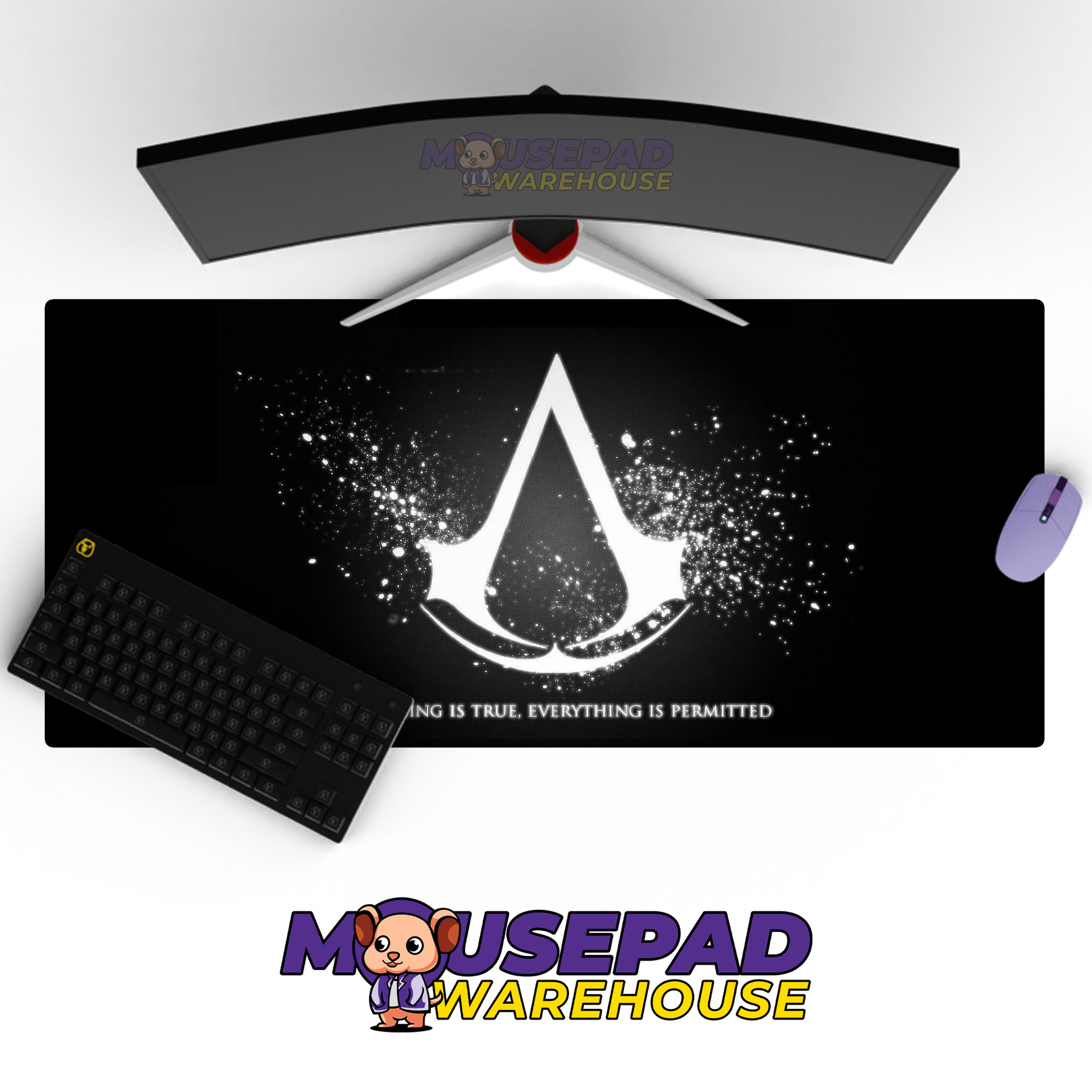 Assassin's Creed Mousepad 9026 - Mousepad Warehouse