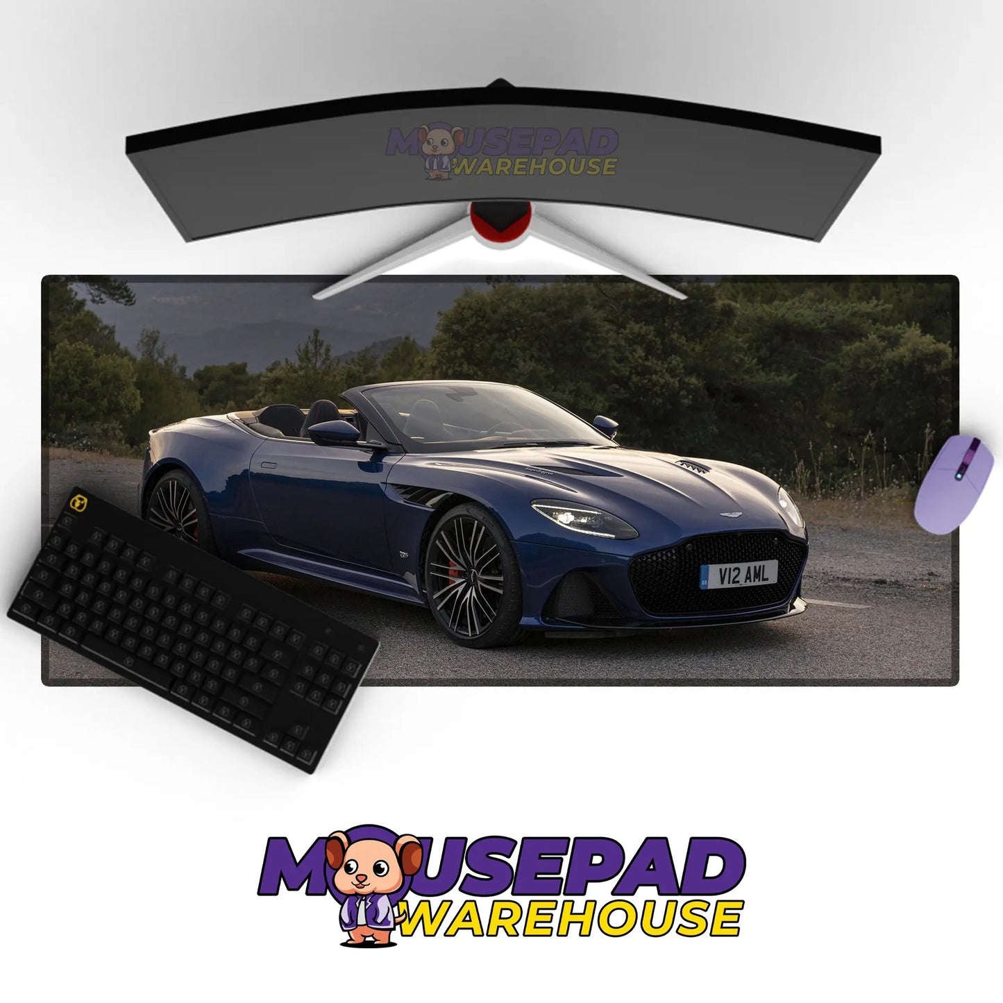 Aston Martin Car Mousepad 1028506 - Mousepad Warehouse