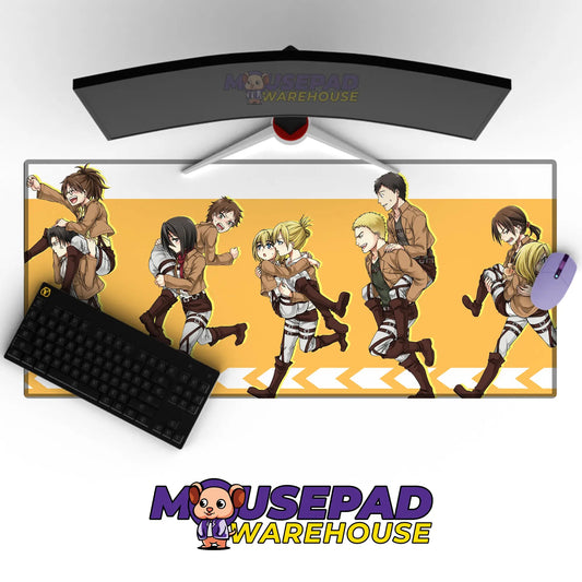 Attack on Titan Anime Mousepad 607714 - Mousepad Warehouse