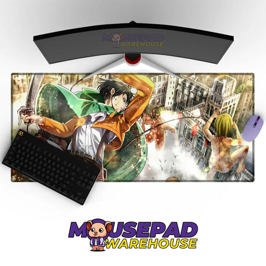 Attack on Titan Anime Mousepad 607867 - Mousepad Warehouse