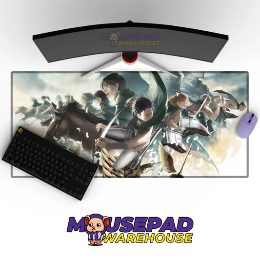 Attack on Titan Anime Mousepad 607876 - Mousepad Warehouse