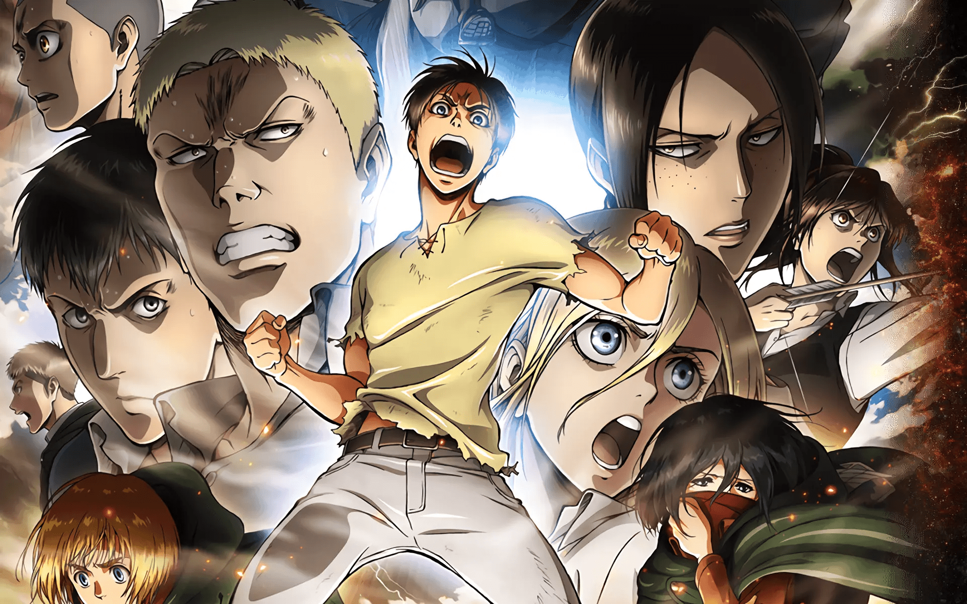 Attack on Titan Anime Mousepad 817371 - Mousepad Warehouse