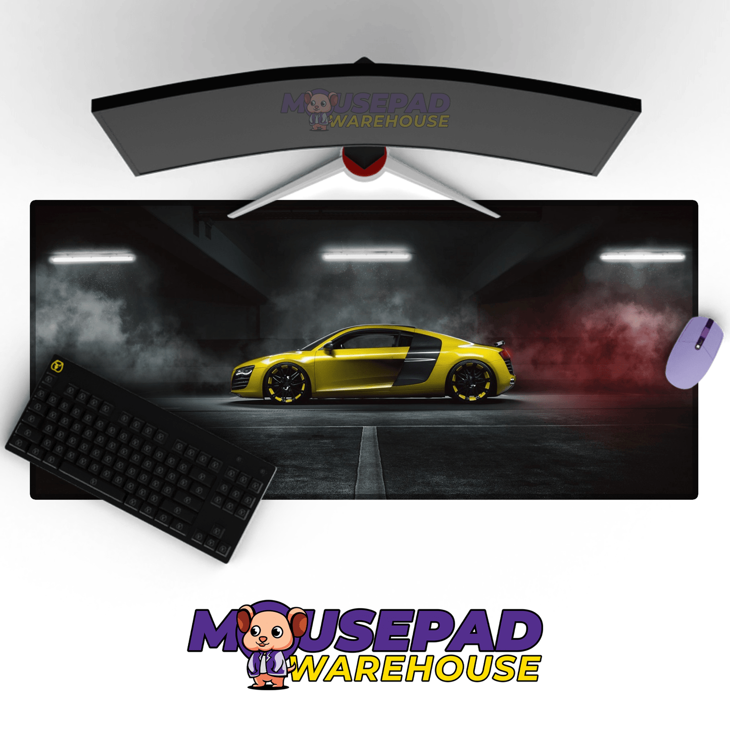 Audi R8 Car Mousepad 531742 - Mousepad Warehouse