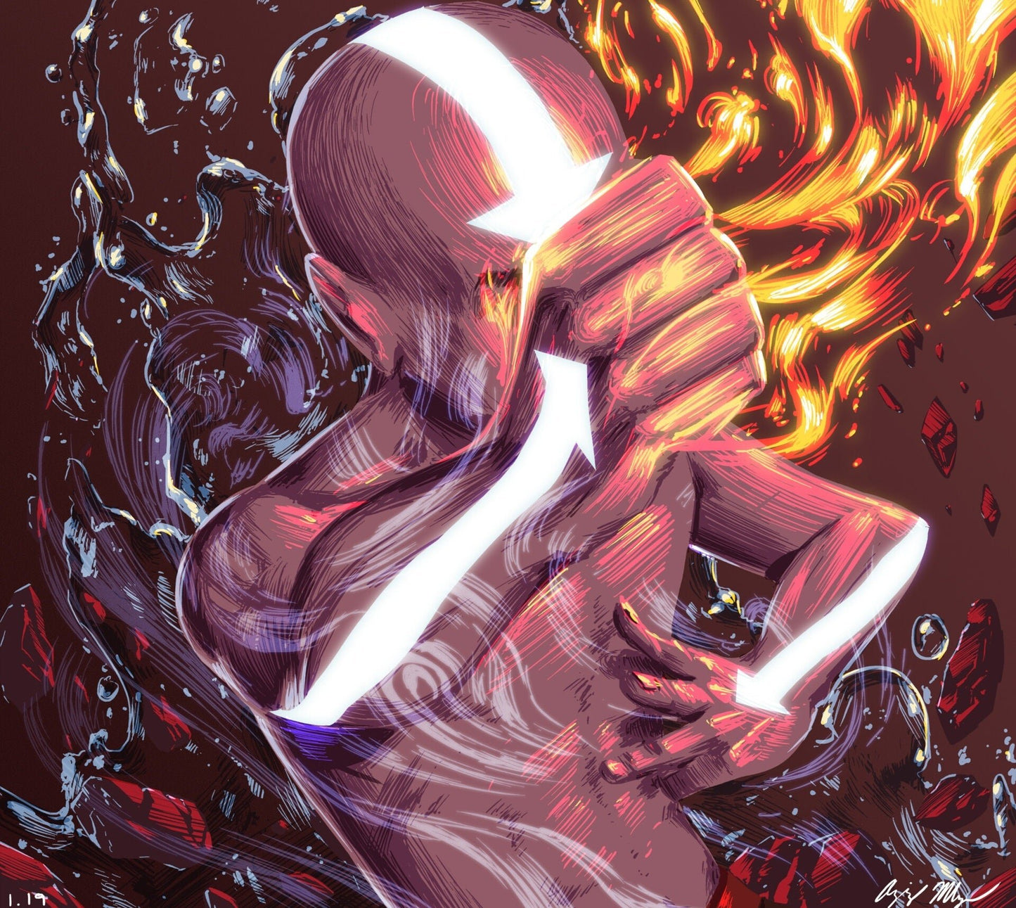 Avatar: The Last Airbender Mousepad 991210 - Mousepad Warehouse