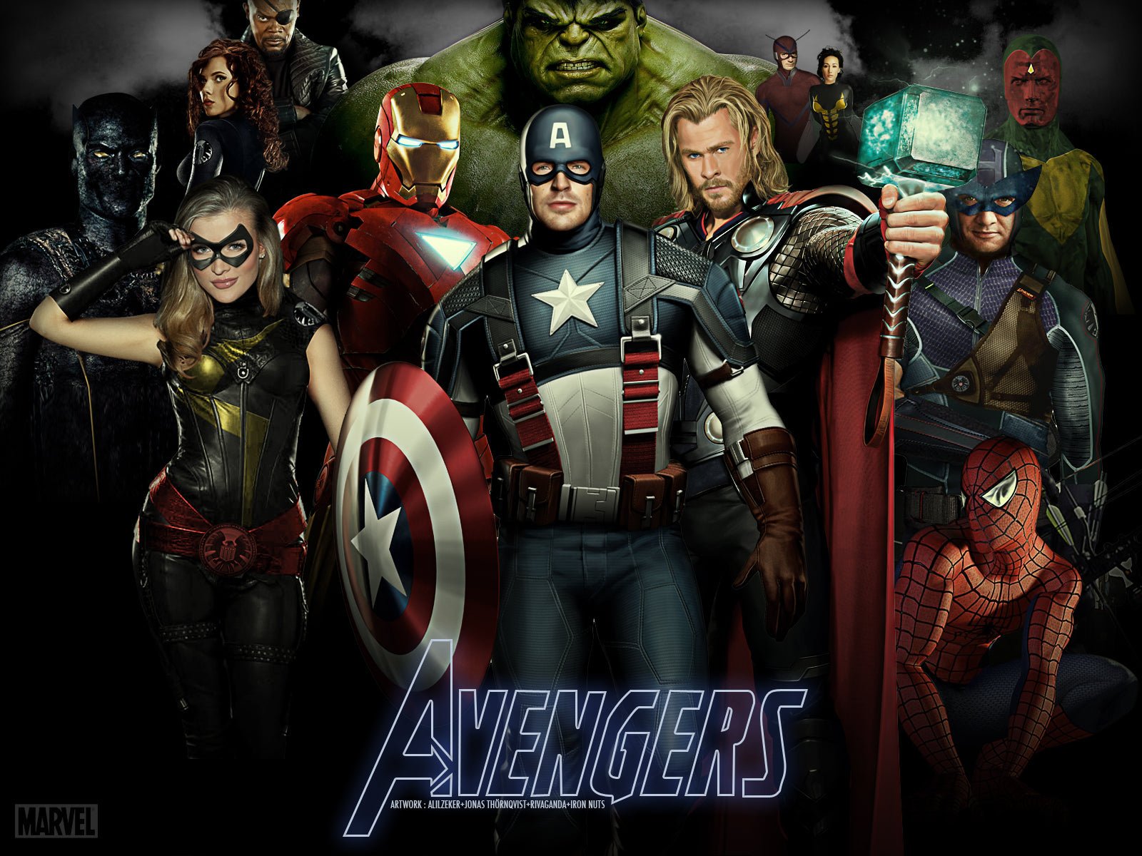 Avengers Mousepad 123336 - Mousepad Warehouse