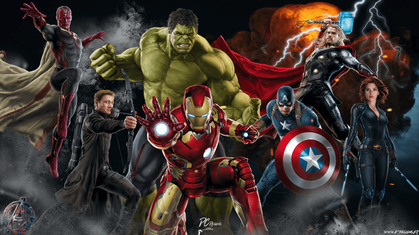 Avengers Mousepad 589553 - Mousepad Warehouse