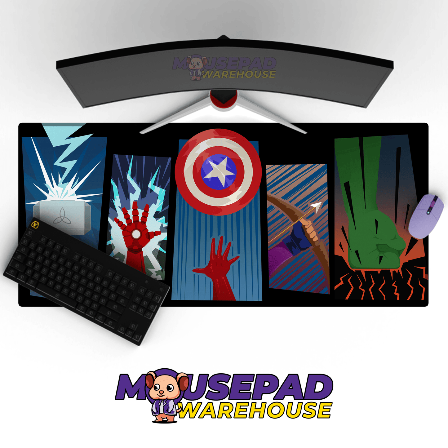 Avengers Mousepad 683493 - Mousepad Warehouse