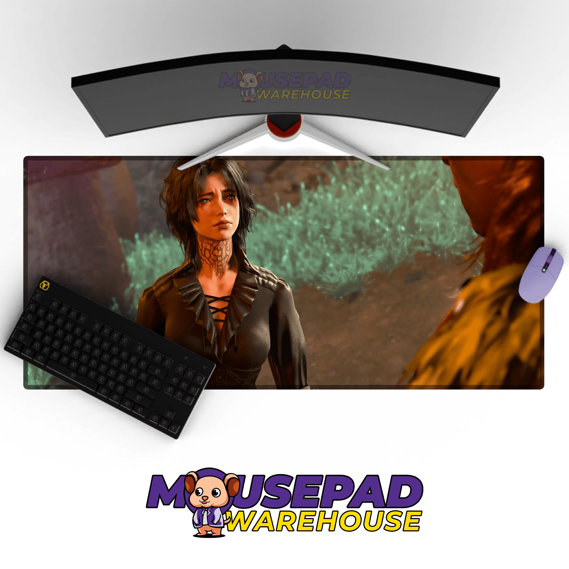 Baldur's Gate 3 Mousepad 8400 - Mousepad Warehouse