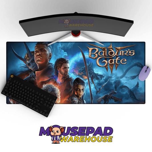 Baldur's Gate 3 Mousepad 8402 - Mousepad Warehouse