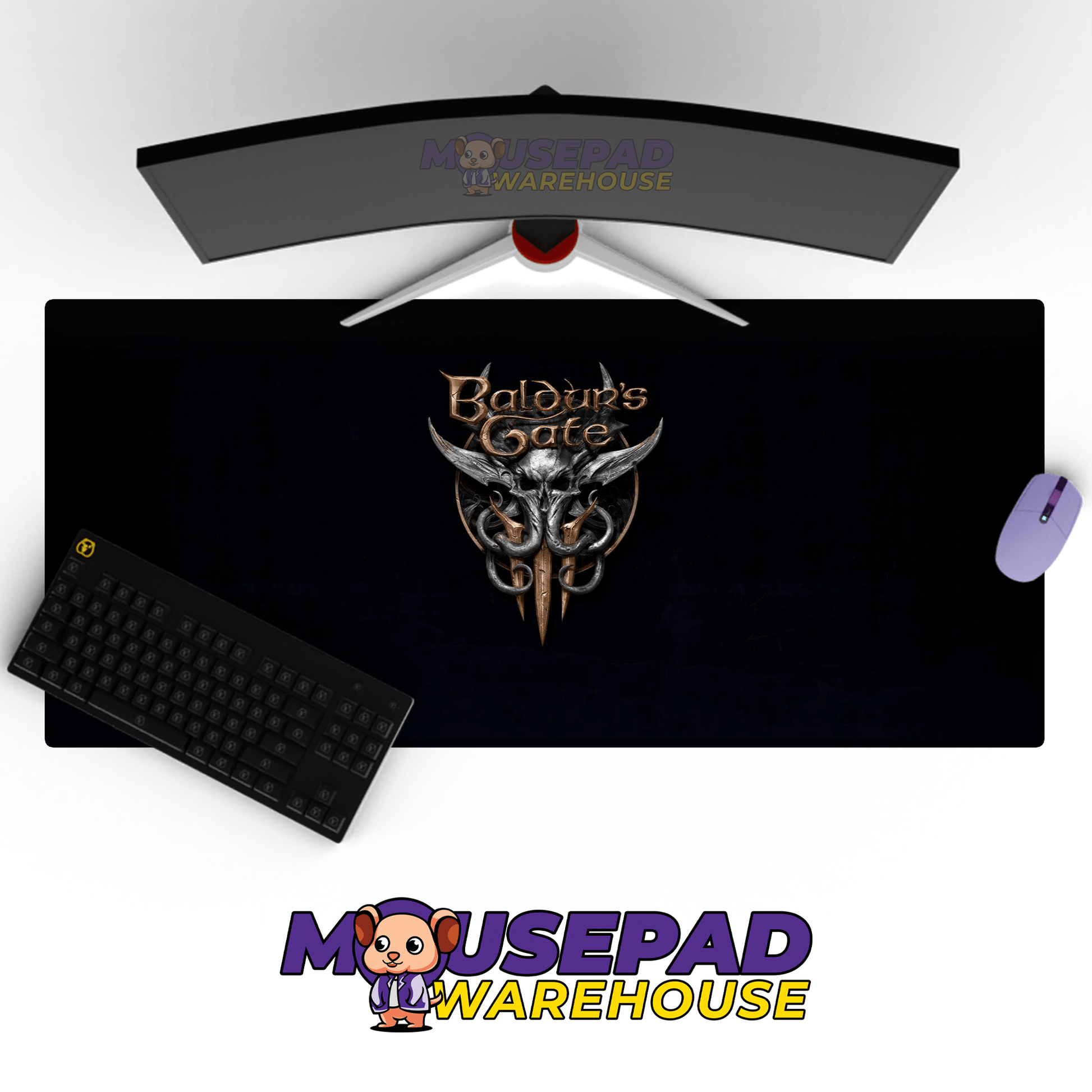 Baldur's Gate 3 Mousepad 8407 - Mousepad Warehouse