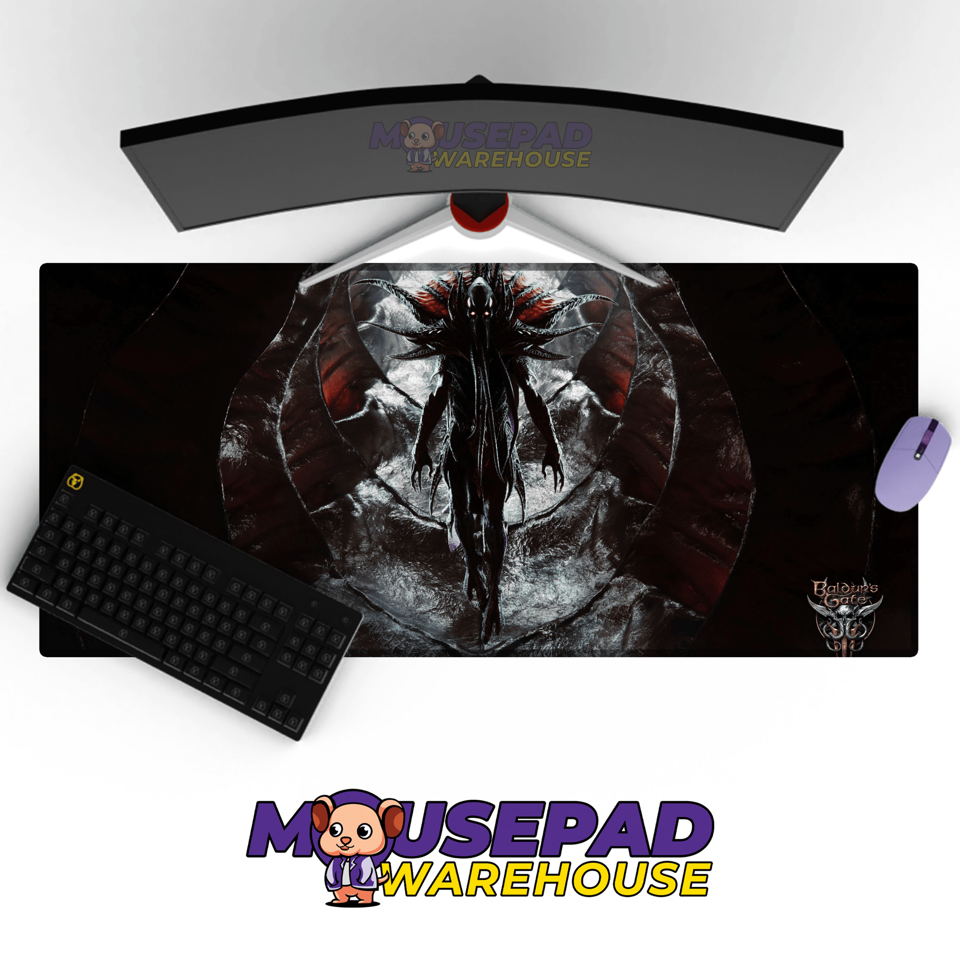 Baldur's Gate 3 Mousepad 8416 - Mousepad Warehouse