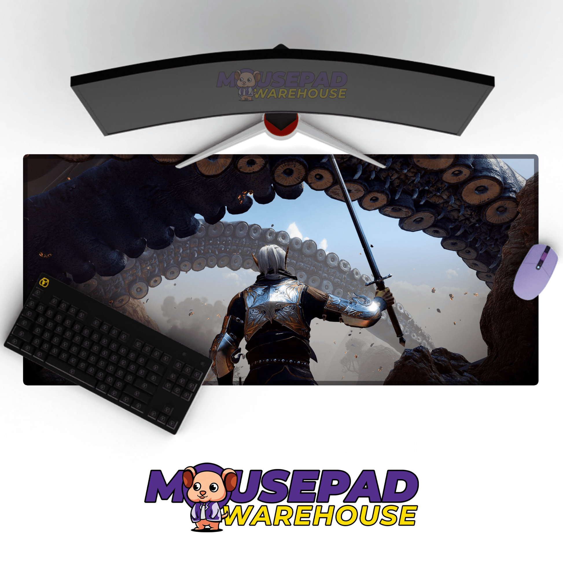 Baldur's Gate 3 Mousepad 8421 - Mousepad Warehouse