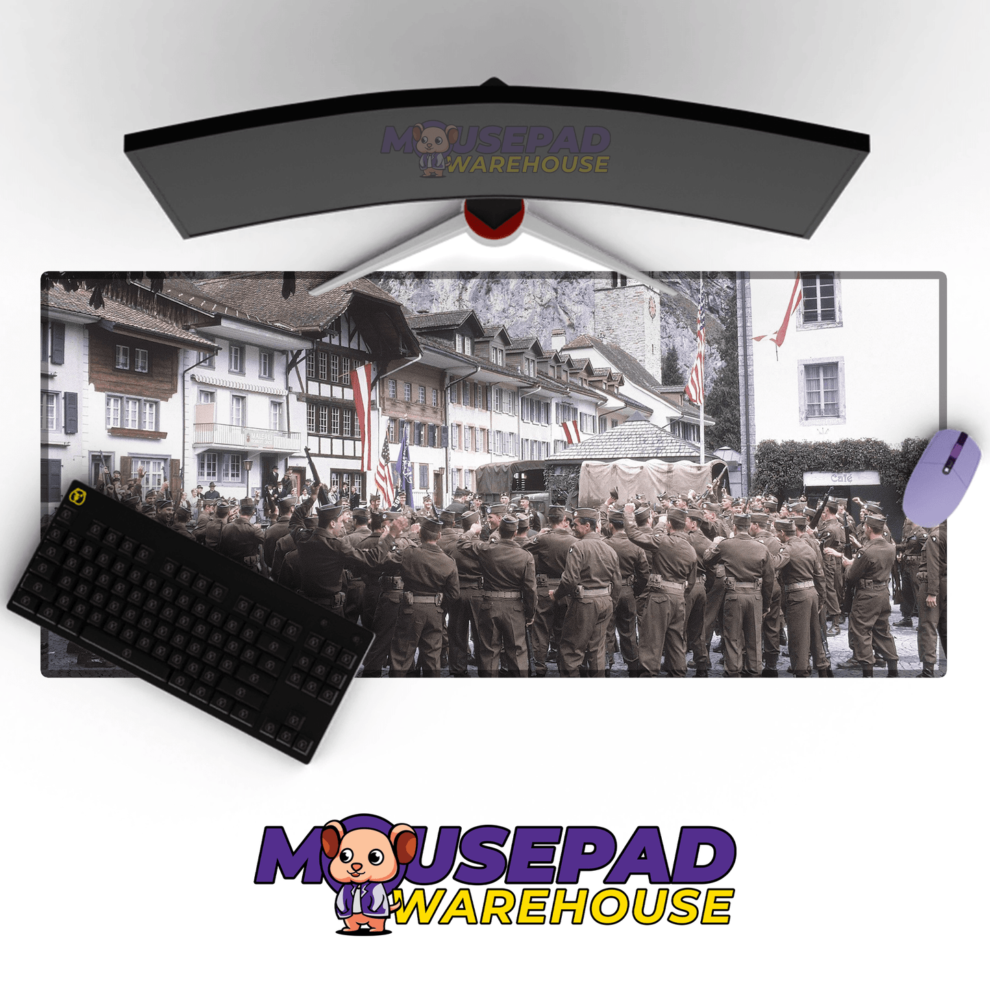 Band of Brothers TV Show Mousepad 1365513 - Mousepad Warehouse