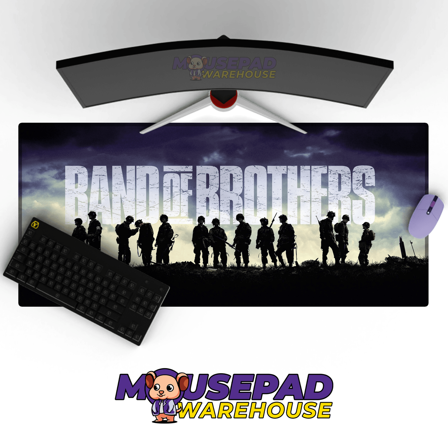 Band of Brothers TV Show Mousepad 149665 - Mousepad Warehouse