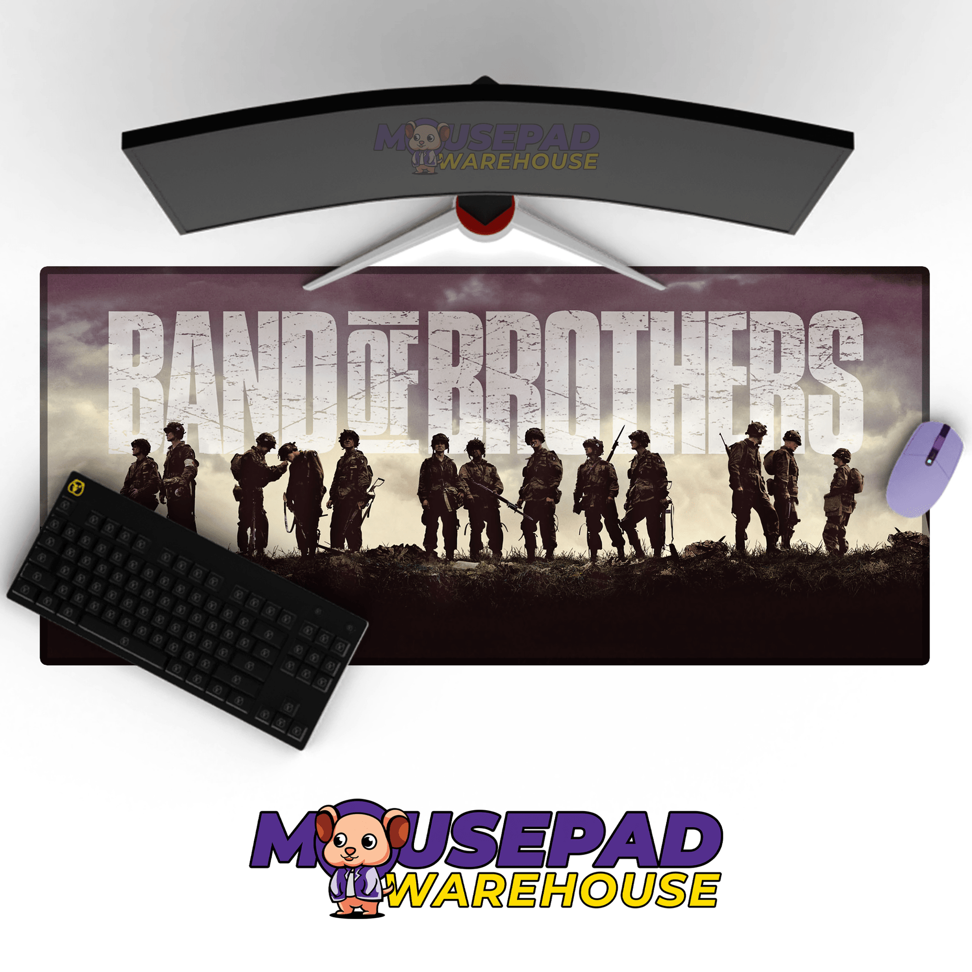 Band of Brothers TV Show Mousepad 490611 - Mousepad Warehouse