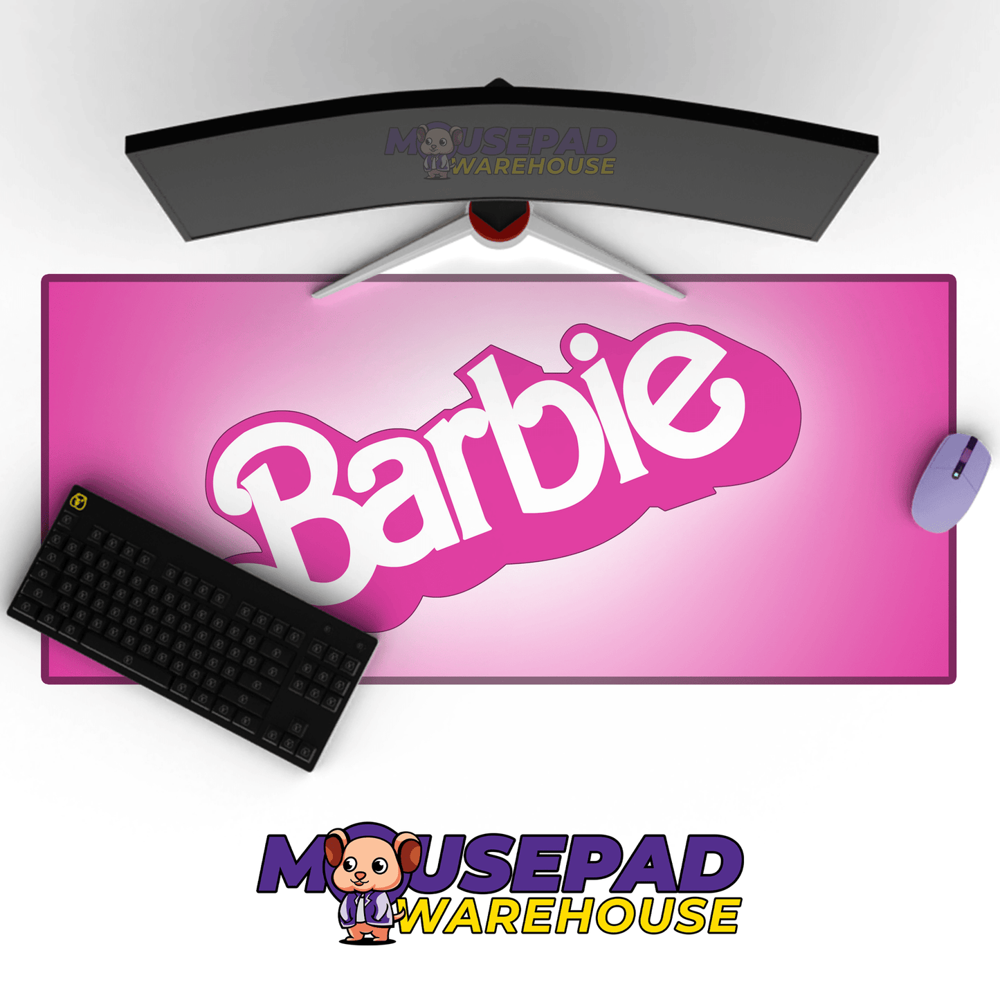 Barbie Brand Imagery Mousepad 1032170 - Mousepad Warehouse