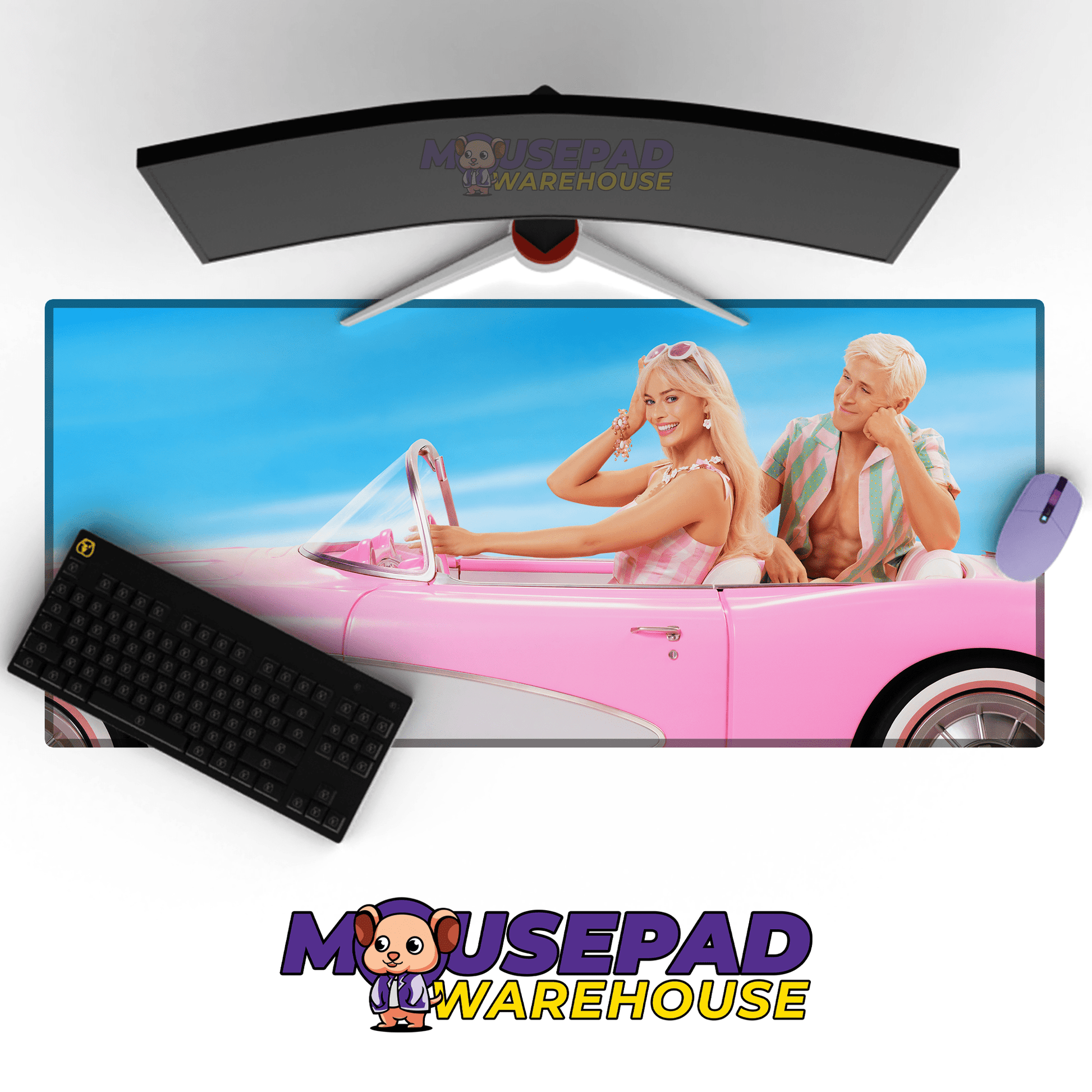 Barbie Brand Imagery Mousepad 1322560 - Mousepad Warehouse