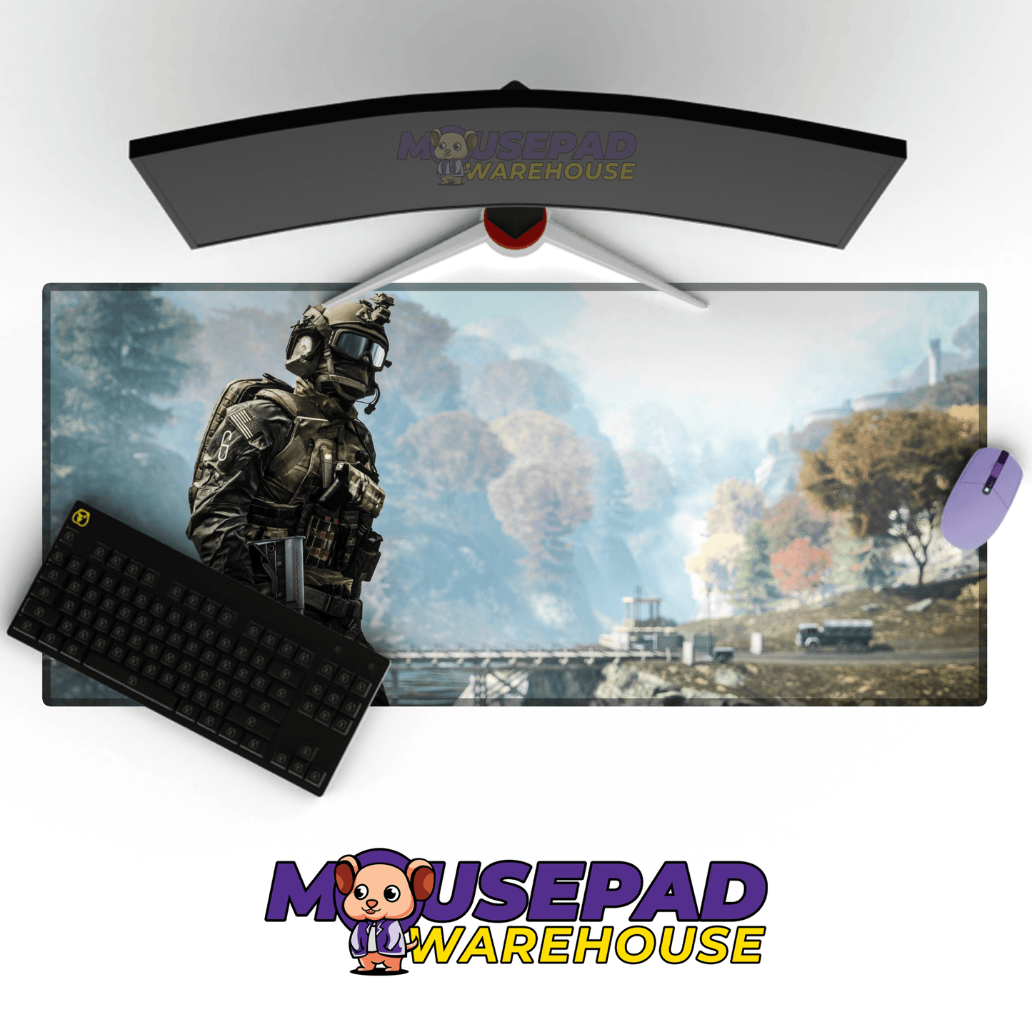 Battlefield 6 Mousepad 3205 - Mousepad Warehouse