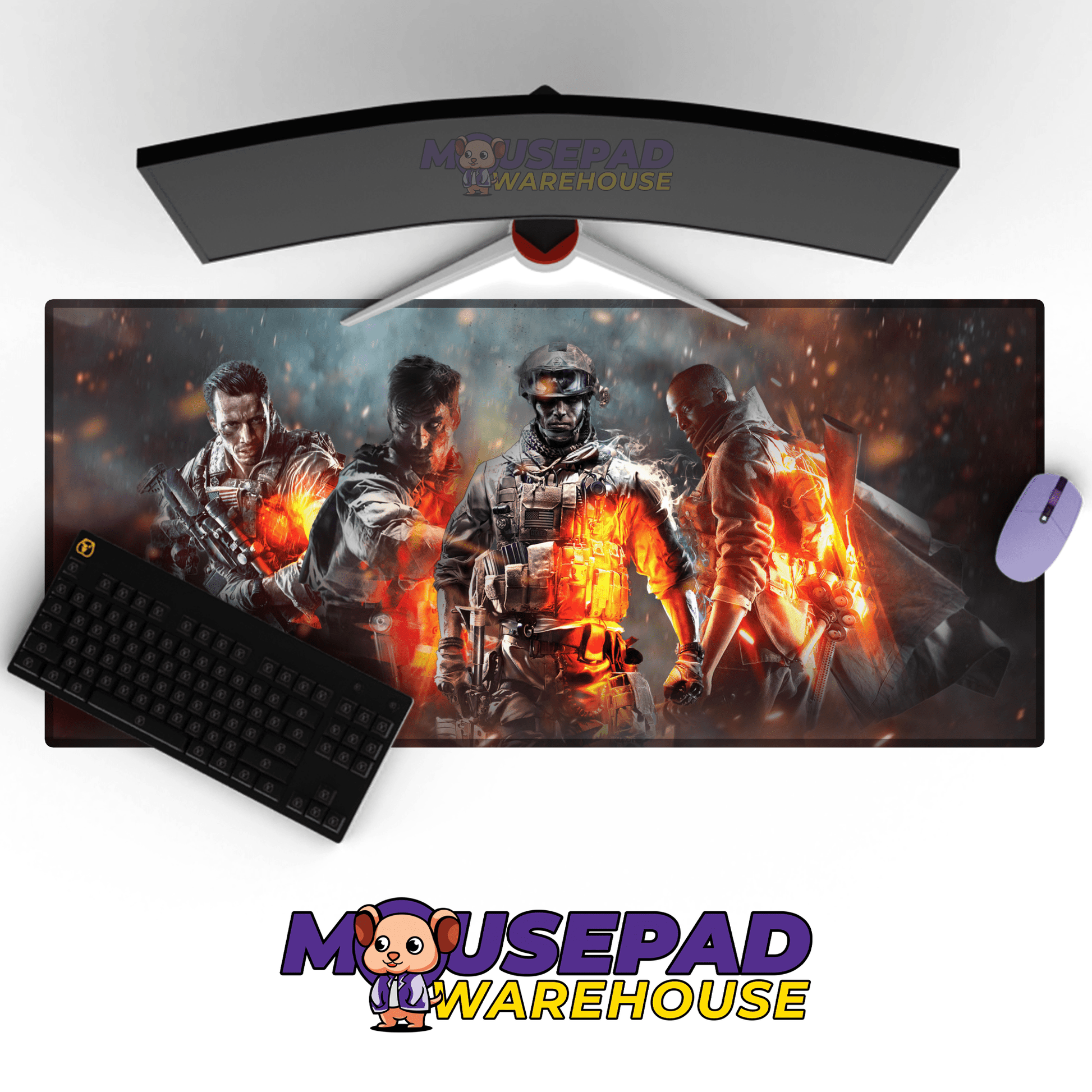 Battlefield 6 Mousepad 3206 - Mousepad Warehouse