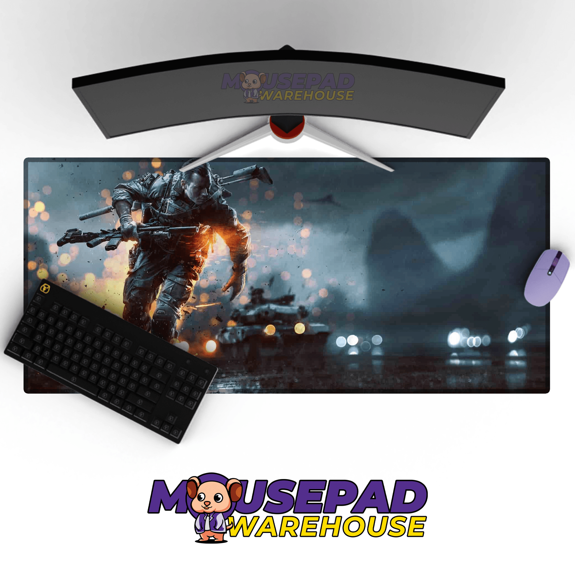 Battlefield 6 Mousepad 3208 - Mousepad Warehouse