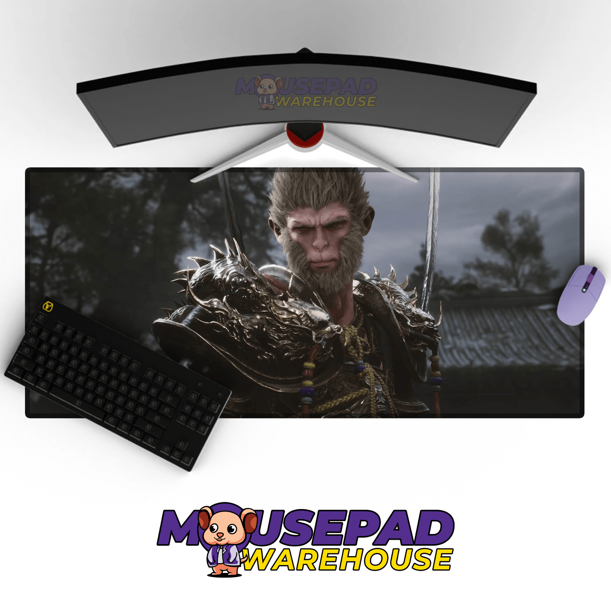 Black Myth Wukong Mousepad 199006 - Mousepad Warehouse