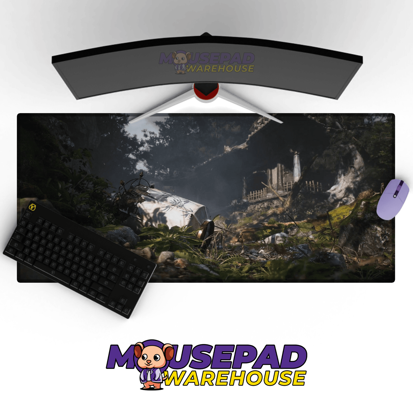 Black Myth Wukong Mousepad 199011 - Mousepad Warehouse