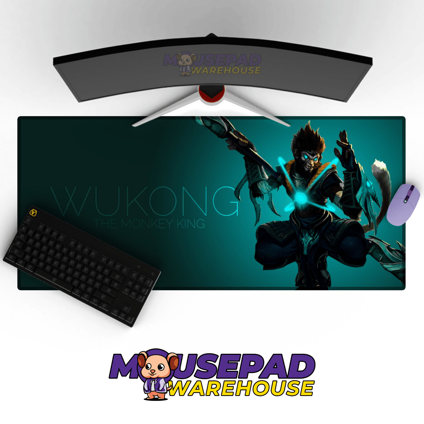 Black Myth Wukong Mousepad 199020 - Mousepad Warehouse