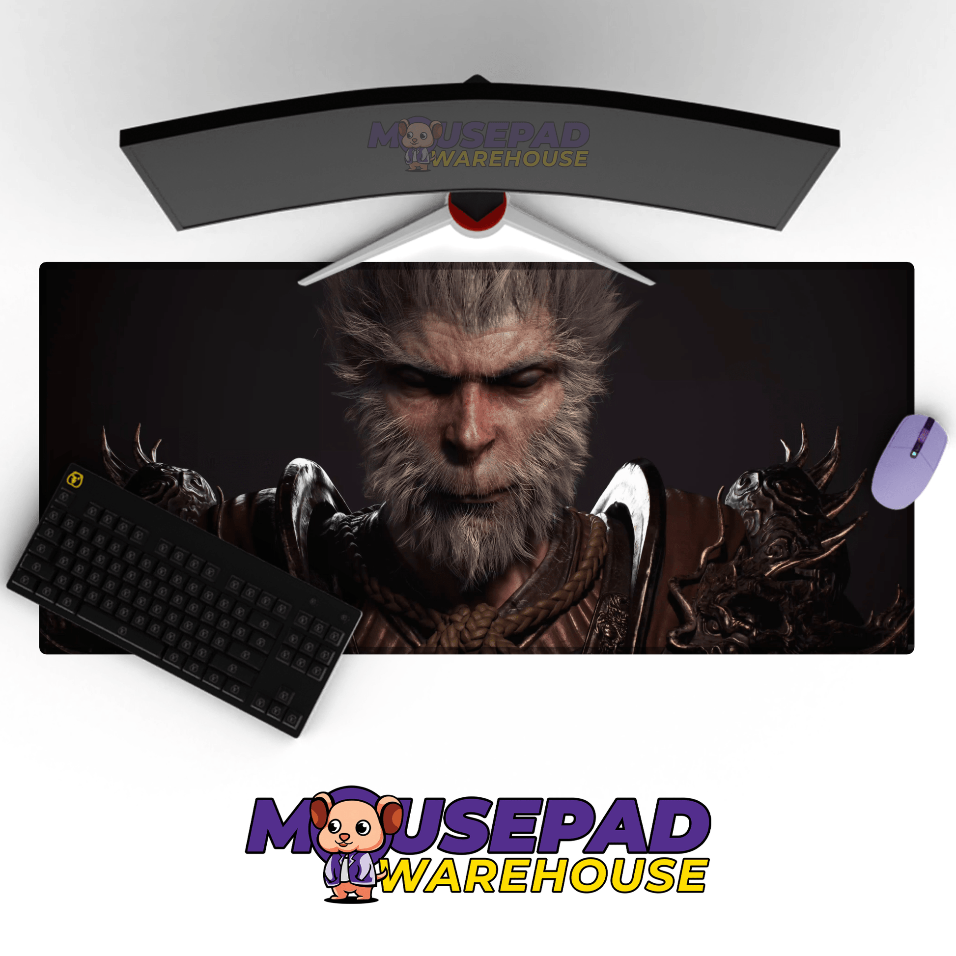 Black Myth Wukong Mousepad 199021 - Mousepad Warehouse