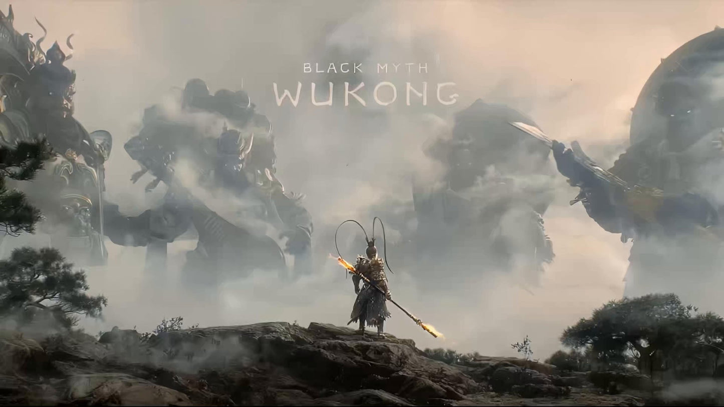 Black Myth Wukong Mousepad 199026 - Mousepad Warehouse