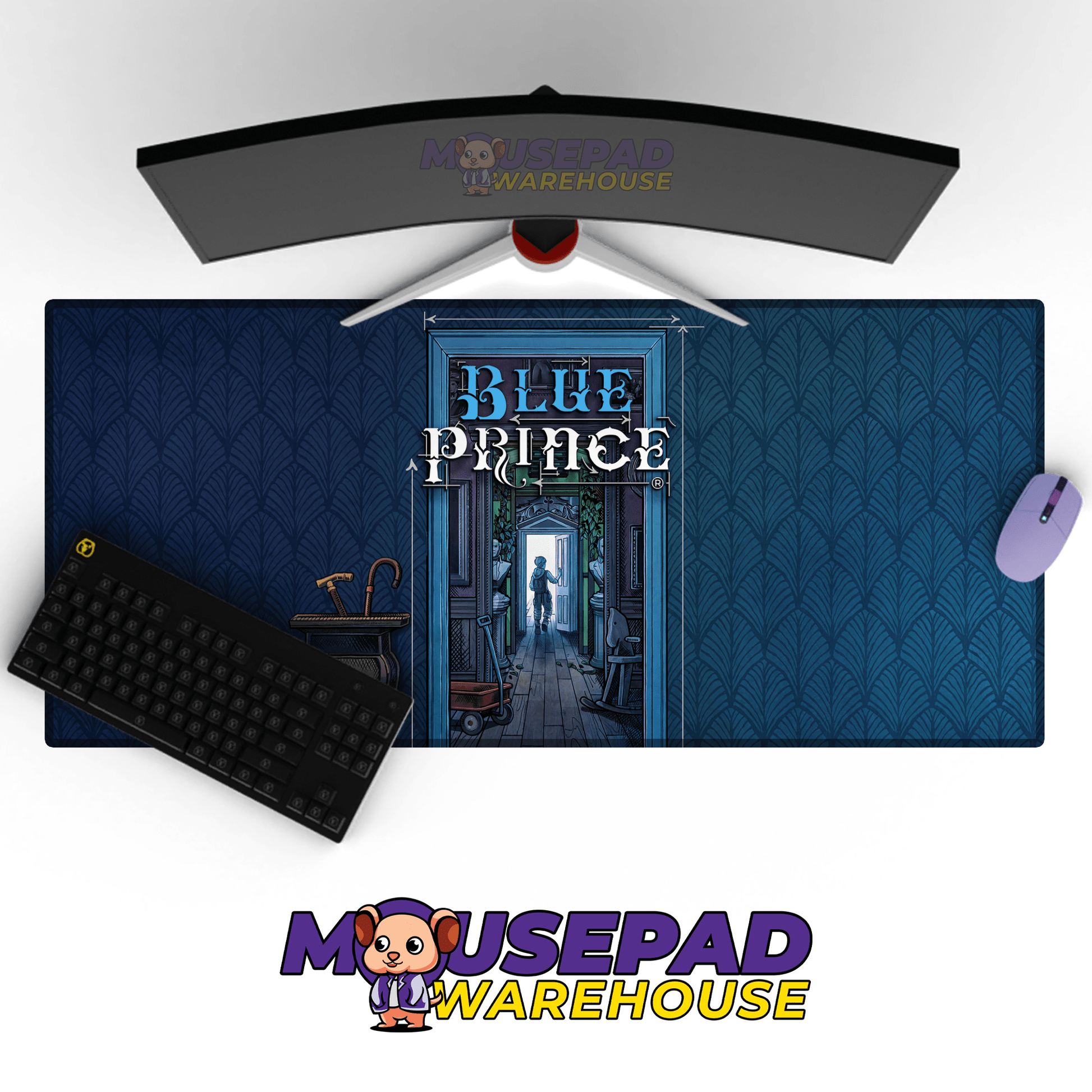 Blue Prince Mousepad 199028 - Mousepad Warehouse