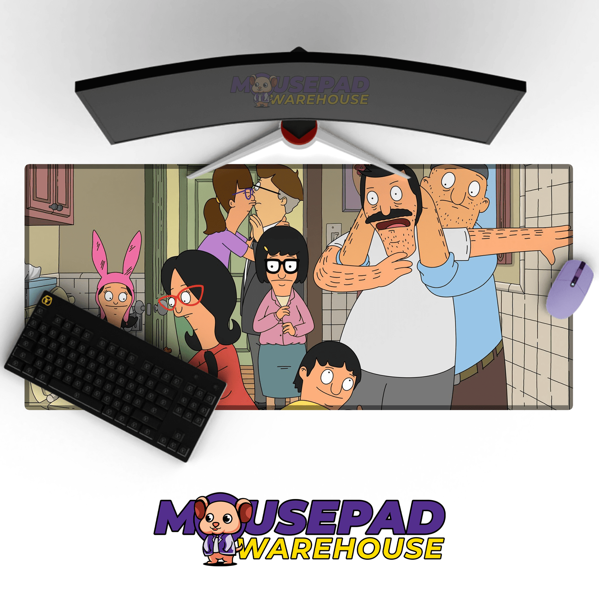 Bob’s Burgers TV Show Mousepad 1357174 - Mousepad Warehouse