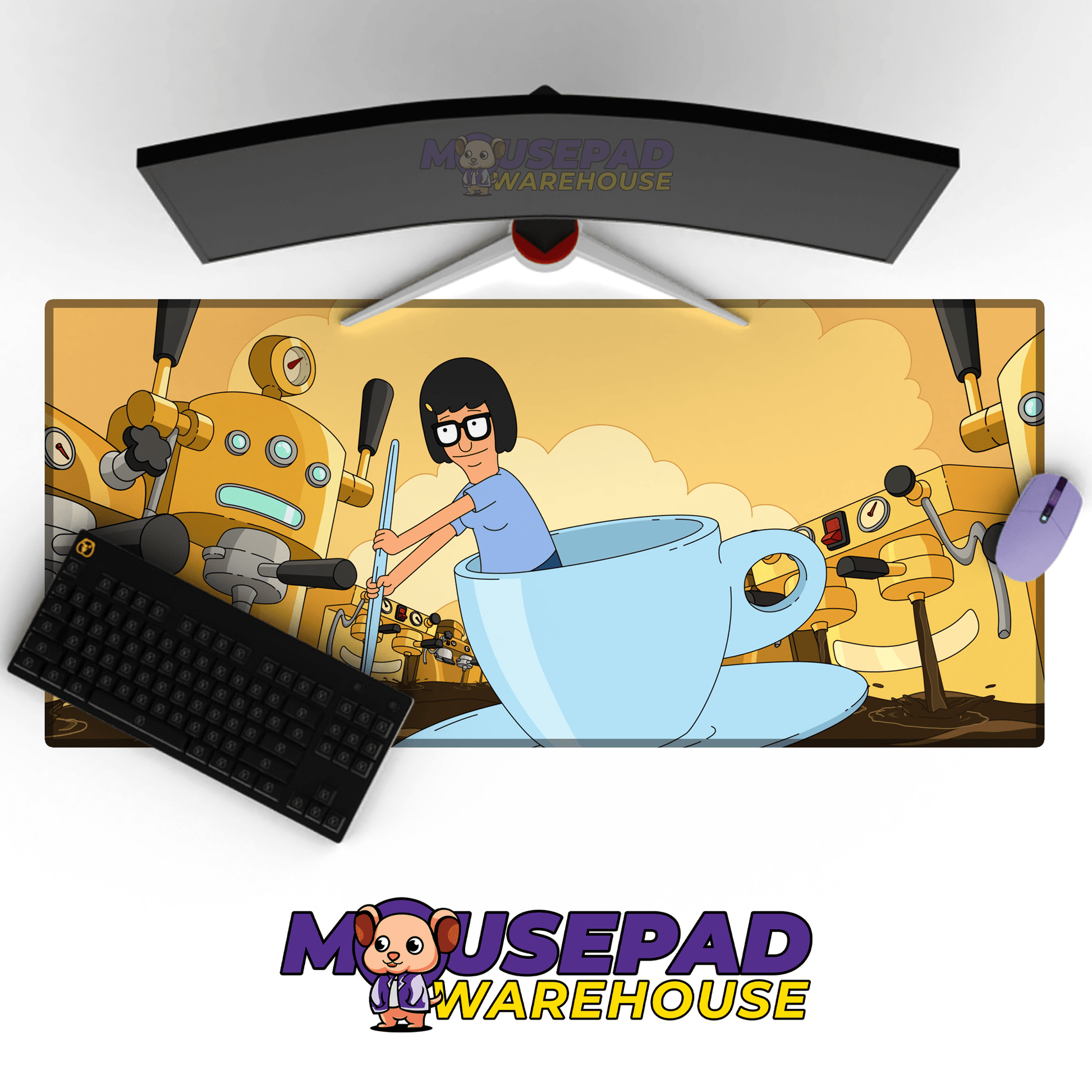 Bob’s Burgers TV Show Mousepad 421845 - Mousepad Warehouse