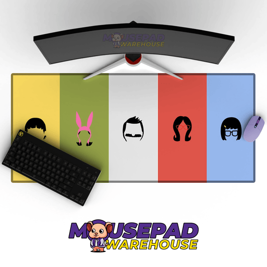 Bob’s Burgers TV Show Mousepad 421892 - Mousepad Warehouse