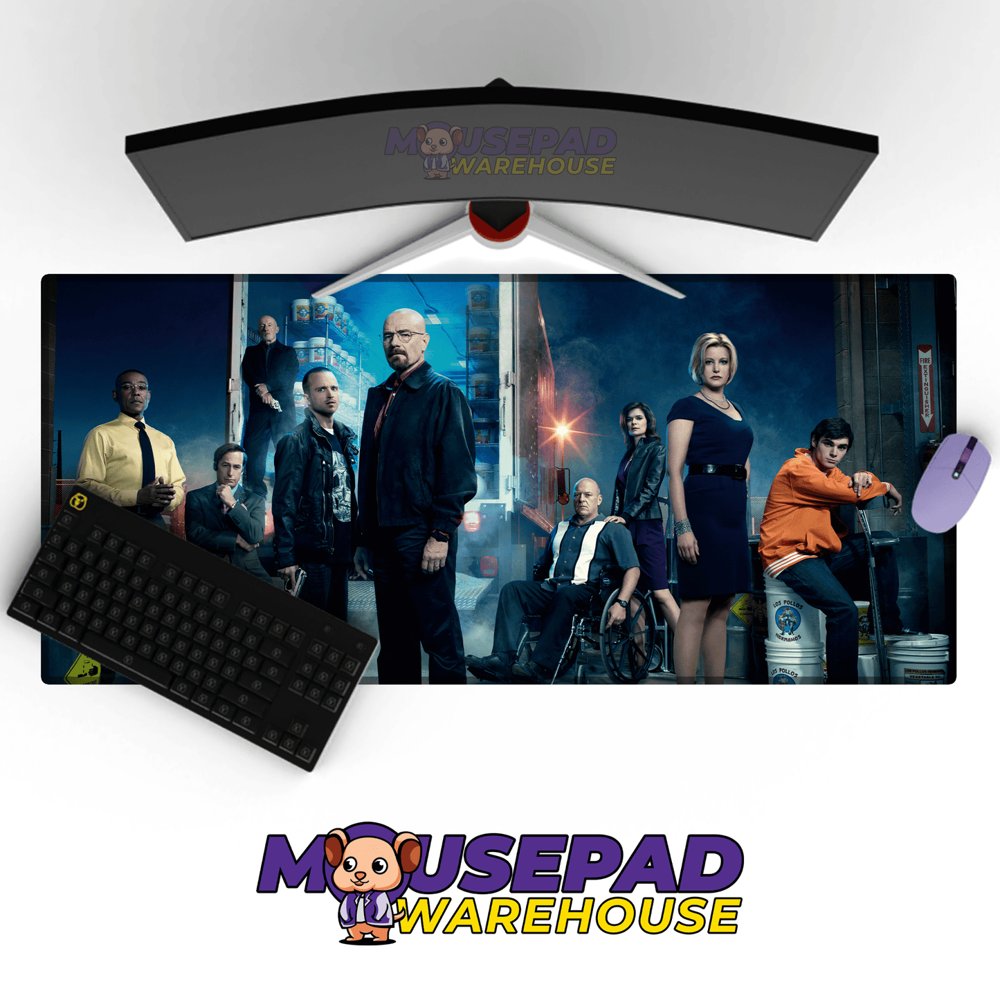 Breaking Bad TV Show Mousepad 1087655 - Mousepad Warehouse